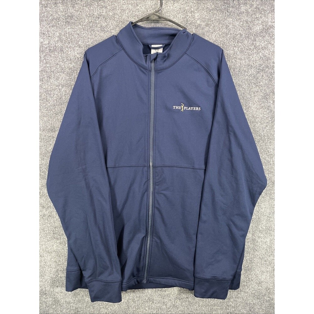 Levelwear The Players Championship Full Zip Jacket Mens XL Navy Golf TPC